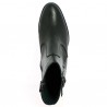 patent leather heel boots large size woman, top view