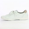 baskets blanche semelle amovible femme 42, 43, 44, 45, vue intérieure