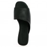 black flip-flop woman size 42, 43, 44, seen above