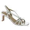 Natalia - Sandales talons argent fines brides - Chaussures 42, 43, 44, 45 femme - Shoesissime