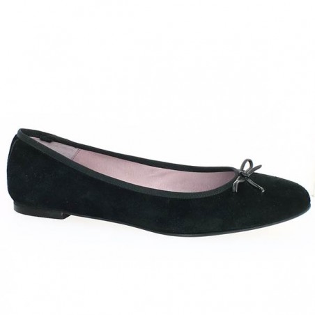 Ballerines Grandes Tailles Femme, Ballerines Grandes Pointures, Charlotte Noir Folie\'s,du 41 au 46