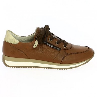 Remonte women's sneakers large size camel D0H11-24 Remonte, side view