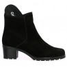 Boots Femme grande pointure Gabor semelle amovible noire Shoesissime, vue détails