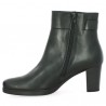 black platform boots 8, 8.5, 9, 9.5, Gabor women, inside view