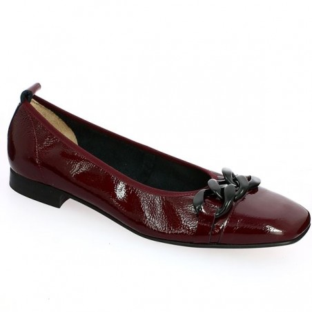 burgundy red ballerina 42, 43, 44, 45 Shoesissime, side view