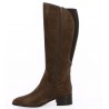 Shoesissime women's brown nubuck boot, large size, inside view