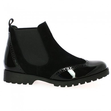 chelsea black leather boots 42, 43, 44, 45 Shoesissime, side view