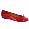 red patent ballerina 42, 43, 44, 45, profile view