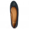 ballerina Folie's navy blue leather large size, top view