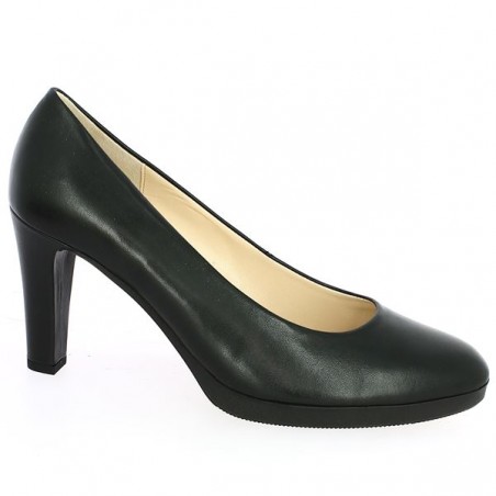 Gabor black platform pump 8, 8.5, 9, 9.5 Shoesissime, view profile