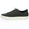 Women's sneakers 42, 43, 44, 45 charcoal grey D0918-45 Shoesissime, interior view