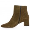 Monica - Light brown square heel ankle boots - Small heel plus size ankle boots - Shoesissime