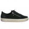 Black sneakers large size Remonte D0918-01 Shoesissime, side view