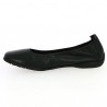 Josef Seibel women's large black ballerina with black sole, interior view