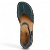 Ballerine Josef Seibel  42, 43, 44, 45 Rosalie 42 bleu Shoesissime, vue dessus