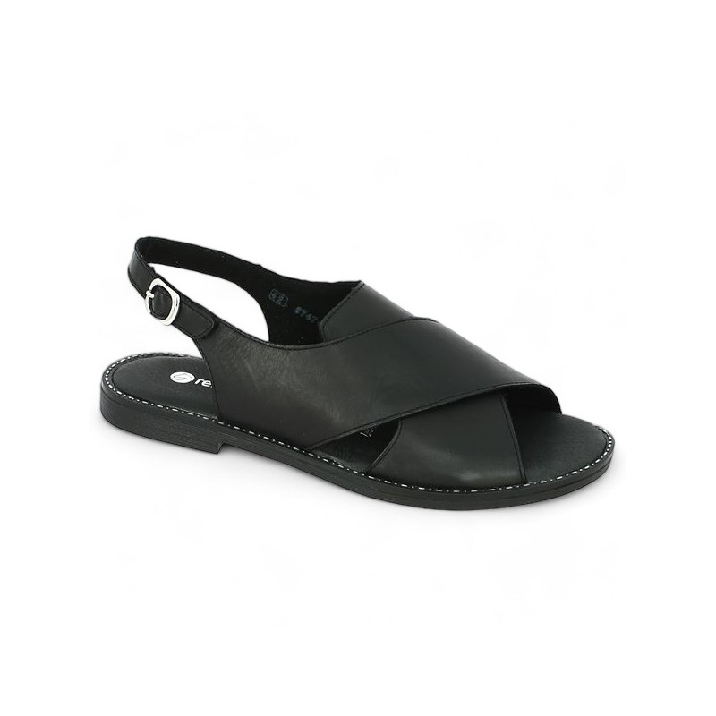 Remonte women's barefoot D3650-01large size, side view