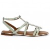 Anjou - Barefoot Adige white - green - Sandals Adige women 42, 43, 44 - Shoesissime