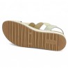 Karen - Sandale beige dorée elastique D1J50-90 - Chaussures Remonte 42, 43, 44, 45 - Shoesissime