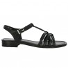 nu-piedes Gabor grande taille noire 42.804.57, side view