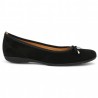 ballerina velvet black Gabor 42, 42.5, 43, 44 Shoesissime, side view