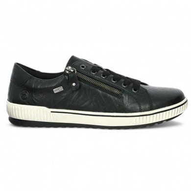 black Remonte women's sneakers large size Shoesissime, side view