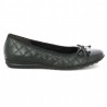 ballerina Gabor 52.622.57 black patent toe 8, 8.5, 9, 9.5, side view