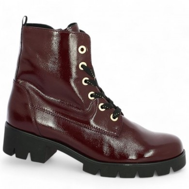 Boots Vernis bordeaux women large size Gabor 51.711.95, view profile