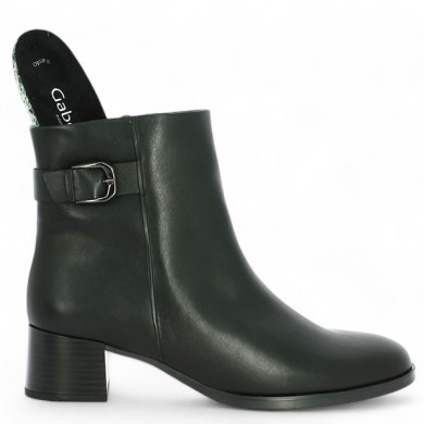 bottines femme 42, 42.5, 43, 44 noire 52.832.57 Gabor femme, vue détails