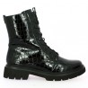 Remonte crocodile patent lace-up boots 42, 43, 44, 45 Shoesissime, side view