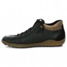 women's sneakers black round toe Remonte 42, 43, 44, 45, inside view