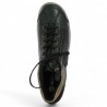 Remonte 42, 43, 44, 45 black round-toe sneakers, top view