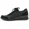 Women's black sneakers R0708-02 Remonte women's large shoe, inside view.