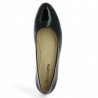 small black patent leather pump Shoesissime, top view