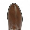 Camel leather women's boots 42, 43, 44, 45 Remonte, top view