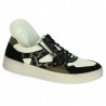 women's sneakers 42, 43, 44, 45 removable sole white and leopard leather, view details