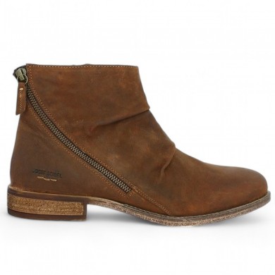 bottines Josef Seibel Sienna 10 Camel femme 42, 43, 44, 45 Shoesissime, vue coté