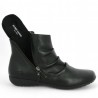 Naly 61 women's soft black ankle boots with round toe and removable sole Josef Seibel, view details