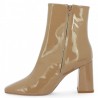 Maeva - Bottines modes vernis beige - Boots vernies beige 42, 43, 44, 45 - Shoesissime