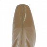 Maeva - Bottines modes vernis beige - Boots vernies beige 42, 43, 44, 45 - Shoesissime