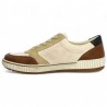 D0701-60 women's sneaker large comfort size Remonte beige camel, inside view