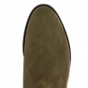 Shoesissime large taupe leather riding boots for women, top view