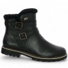 D8484-00 Warm black wool Remonte boot 42, 43, 44, 45 Shoesissime, profile view