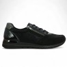 R6700-03 sneakers stretch black comfort Remonte 42, 43, 44, 45 woman Shoesissime, side view