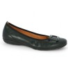 64.166.27 Gabor ballerine plaque cuir noir 8, 8.5, 9, 9.5 Shoesissime, vue profil