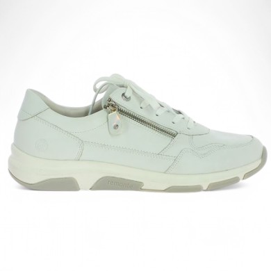 D1S03-82 sneakers Remonte femme fermeture éclair grande taille, vue coté