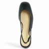 Ballerine noire 8, 8.5, 9, 9.5 
sling back Gabor 62.240.57 Shoesissime, vue dessus