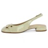 ballerine bijou vernis blanc cassé grande taille Gabor 62.243.90  Shoesissime, vue intérieure