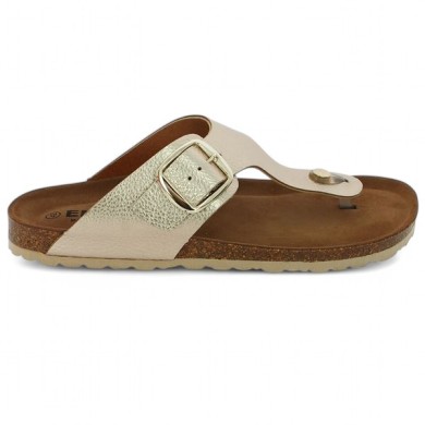 Costa - Mule dorée entredoigts - Barefoot 42, 43, 44, 45 women - Shoesissime