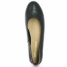 Louisa - Black leather ballerina without bow - Ballerinas large size - Shoesissime