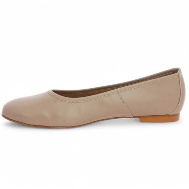 ballerine rose nude sans nœud 42, 43, 44, 45 Shoesissime, vue intérieure